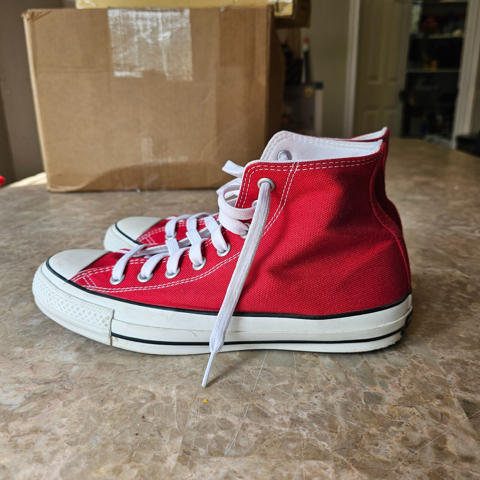 CONVERSE 1CK559 ALL STAR US sz 8 All Star Red - image 5