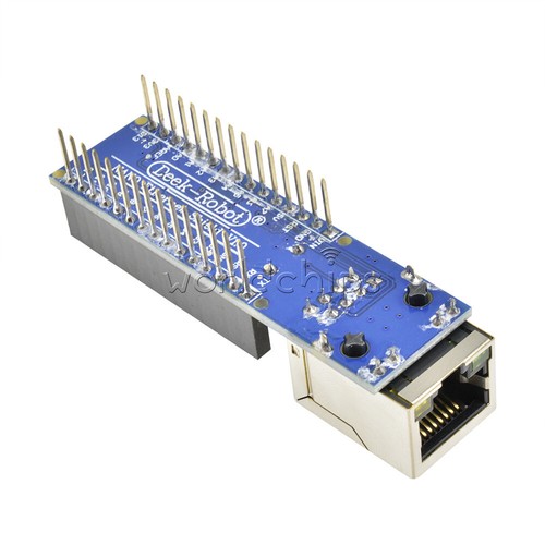 Mini ENC28J60 Webserver module Ethernet Shield board for Arduino Nano v3.0 top - Picture 7 of 8