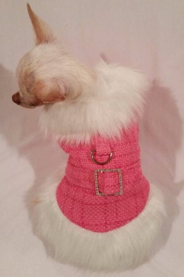 Dog Coat/Dog Coat/Dog clothes/FAUX FUR 