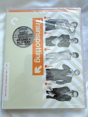 Trainspotting - Criterion Collection - 4K UHD + Blu-ray Brand New, Sealed