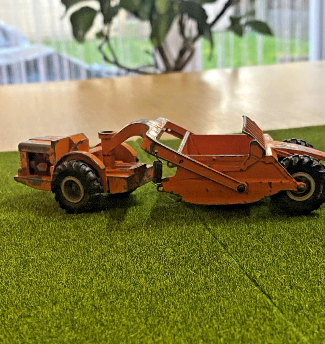 MATCHBOX LESNEY SERIES King Size No. 6 Allis Chalmers Motor Scraper sans boite EUR 22,00 - FR