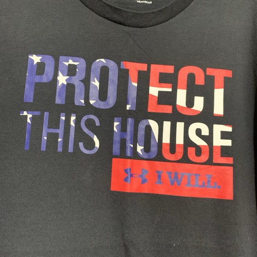 Under Armour Heat Gear Short Sleeve Tee Protect This House I Will - Picture 2 of 5