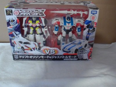 Transformers Adventure Drift Origin Jazz Battle Mode SEALED TAV-VS05 RID 2015