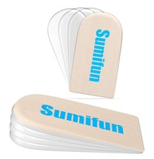 Heel Lift Gel Inserts for Uneven Legs, Adjustable Wedge for Pain Relief