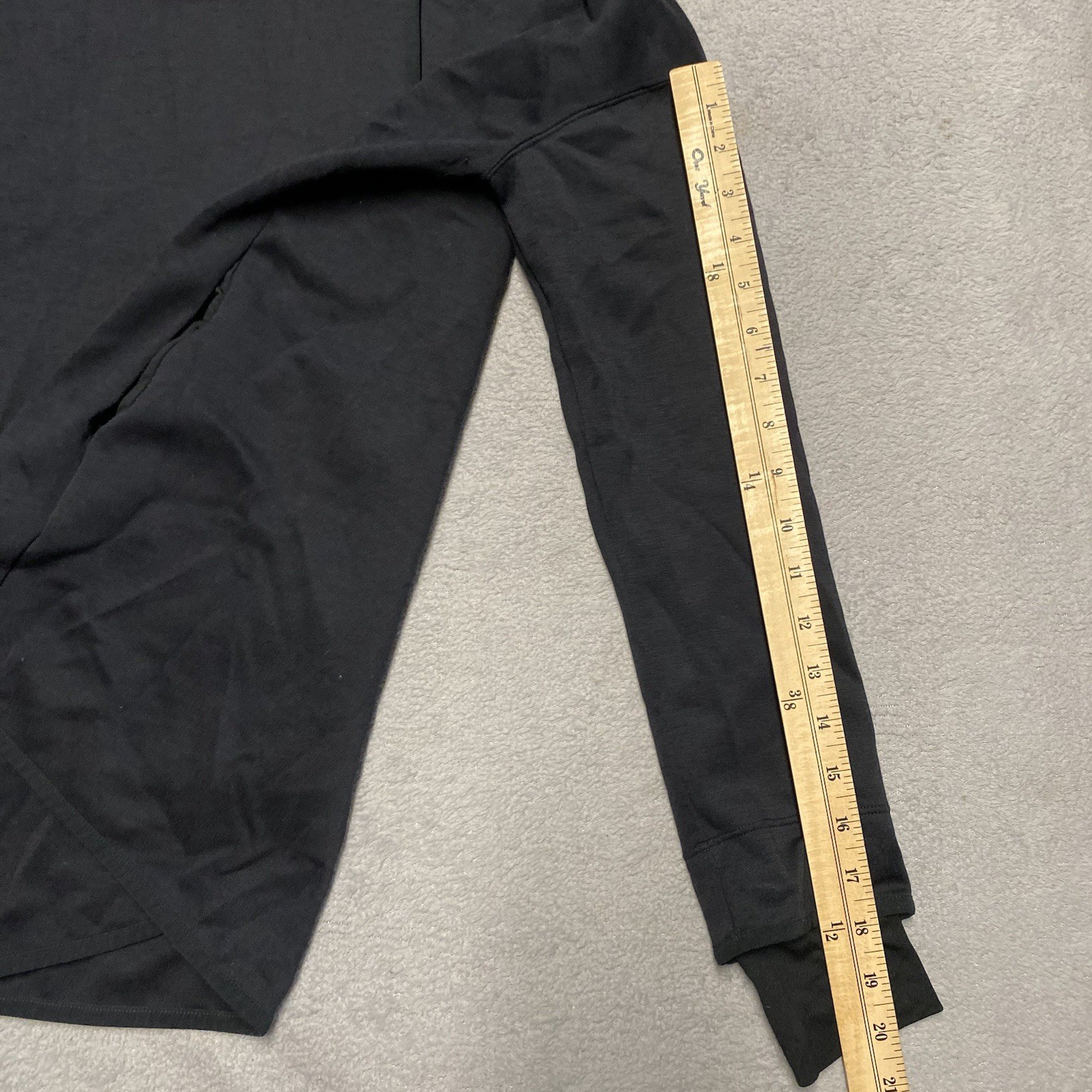 Nike Pullover Maternity Split Front XS Black Turt… - image 4