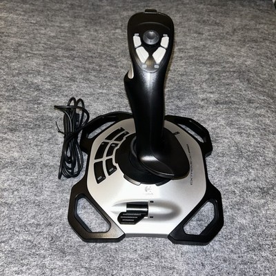 LOGITECH Extreme 3D PRO X3D J-UK17 USB Flight PC USB Simulator Joystick Nice