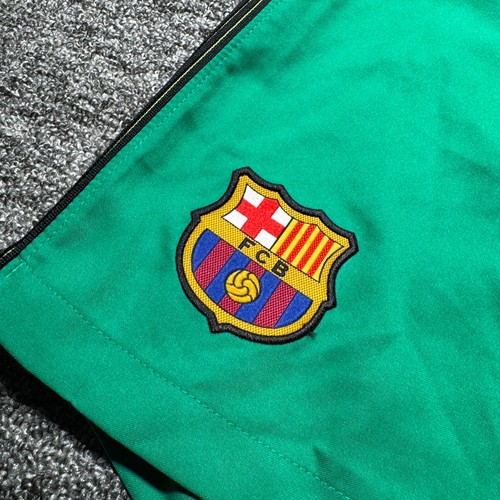 Nike Barcelona FCB Fußballshorts Herren klein grün 2016-17 Torwart Dri-Fit - Bild 2 von 8