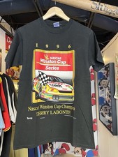 Vintage NASCAR Terry Labonte 1996 Winston Cup Champion Shirt Mens Medium USA 90s