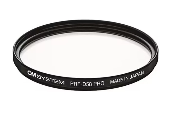 Official OM SYSTEM Protective Filter 58mm / PRF-D58 PRO BLK "MADE IN JAPAN" - Image 1 of 1