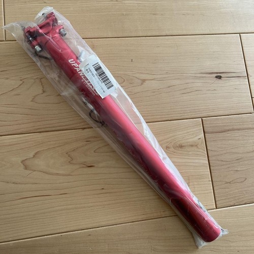 UpanBike Red Aluminum Bike Seat Post 31.6mm x 400mm Used - Picture 3 of 14