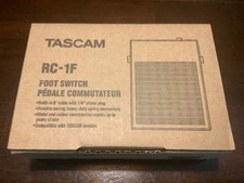 TASCAM RC-1F Foot Switch Compatible with Model 24 Model 16 Model 12 Mixers