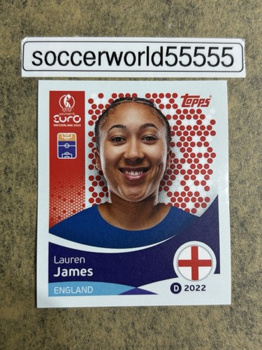 TOPPS UEFA WOMENS EURO 2025 - Sticker Nr. 265 - LAUREN JAMES
