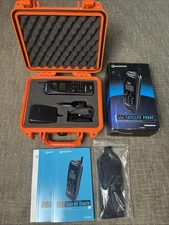 Qualcomm GSP-1600 Globalstar Tri-Mode Satellite Phone In Custom Pelican 1200 NIB