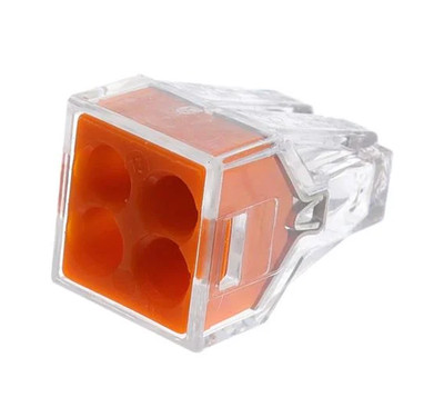 NEW 100 pcs Wago 773-164 4-Pin PUSH WIRE Connectors for Junction Box