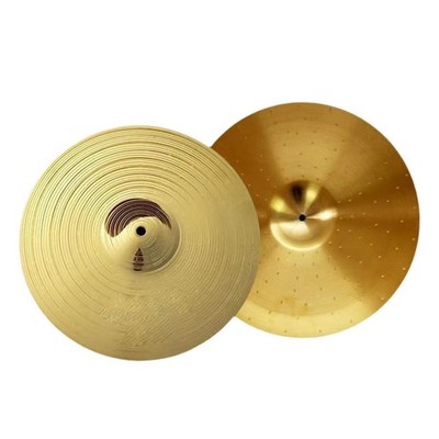 2x Crash Cymbal Hi Hat Becken Crash Percussion Performance Anfänger