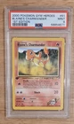2000 POKEMON BLAINE'S CHARMANDER, 1ST EDITION, PSA 8, #61, SHIPS IN BOX