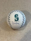Randy Johnson signed OML Seattle Mariners Logo baseball ** Beckett **