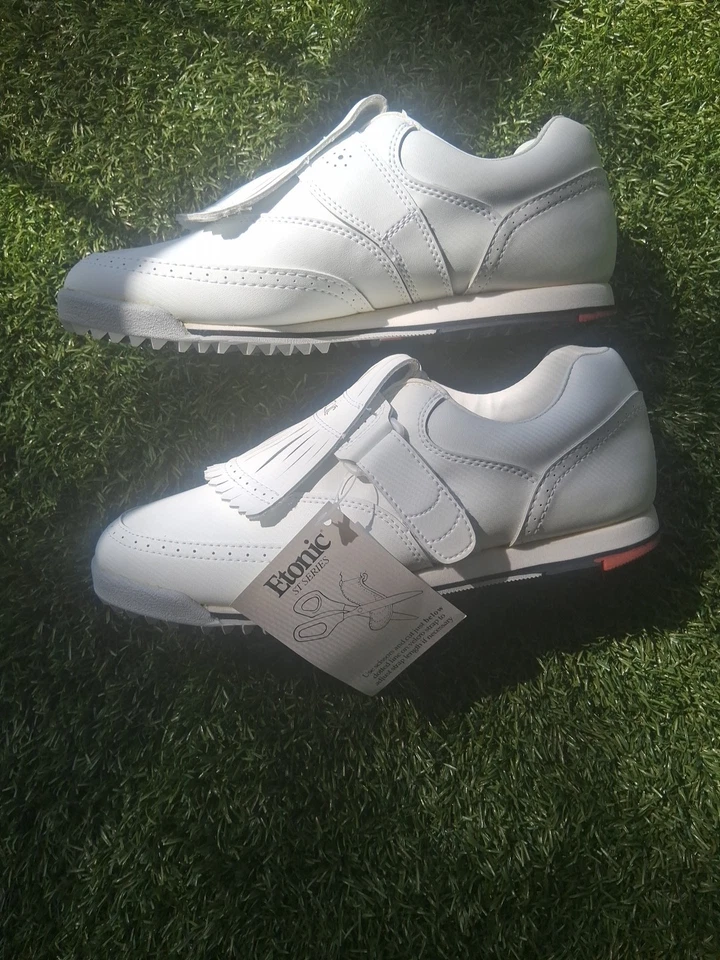 经典 Etonic St 6000 高尔夫鞋男式 10 全新旧货 — 第 4/4 张图片
