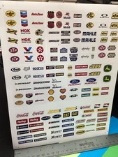 RC Scale 1/10 Drag Baja Truck Sport Colorful Realistic💦DECALS FULL 8.5x11 PAGE 