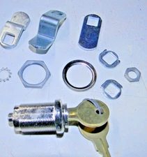 Lot of 12 - 1"  Cam Lock Toolbox Cabinet Drawer Keyed Alike JF123,  54G