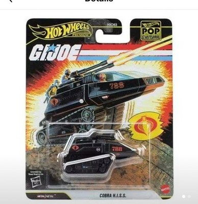 Cobra HISS (H.I.S.S.) JHW83 POP Culture Hot Wheels Premium 2026 GI