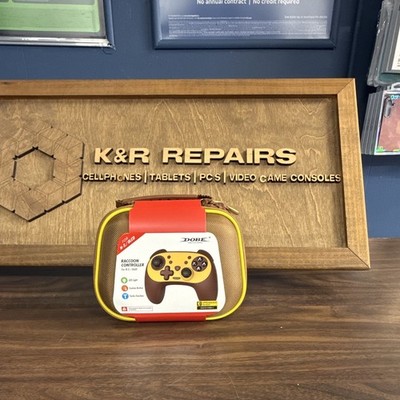 DOBE Raccoon Controller w/ Carrying Case Hard Shell Zipper for Switch OLED