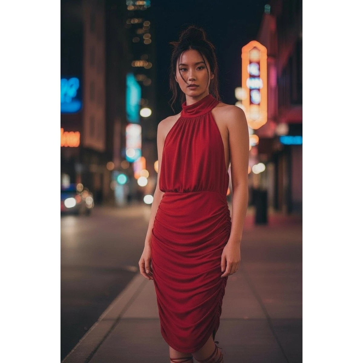 AX Paris Cowl Neck Dresses for Women for sale | eBay