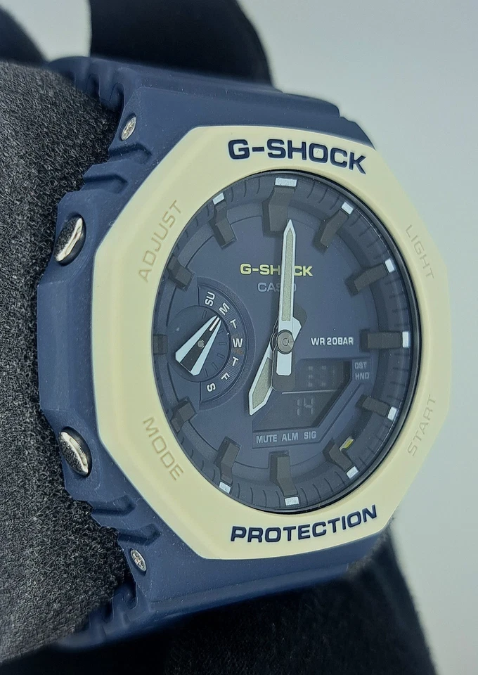 Reloj Casio G‐SHOCK GA2110ET‐2A Analógico‐Digital Azul Foto 3 de 4