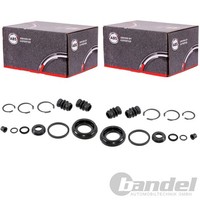 2X A.B.S. Bremssattel RAPARATUR-SATZ Hinten Passend FüR Nissan Primera
