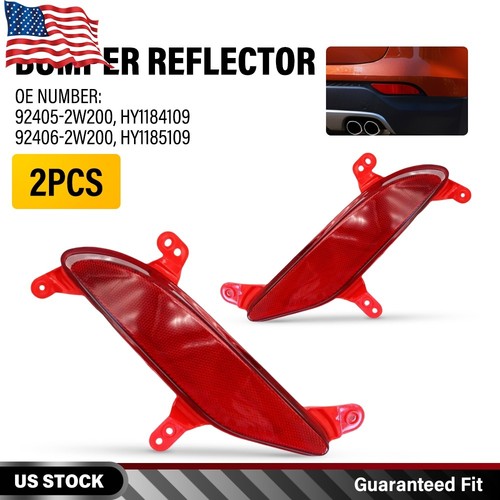 Kit Réflecteurs Arrière Pour Chevrolet Malibu 2016-2023 - Rouge - Neuf
