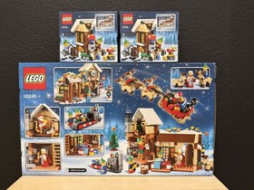 NEW and Sealed LEGO Santa's Workshop 10245 and 2 sets of LEGO Toy Workshop 40106
