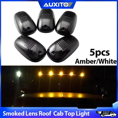 For Dodge 2500 RAM 1500 3500 Rooftop Cab Running Light LED 6000K Smoked Lens Kit