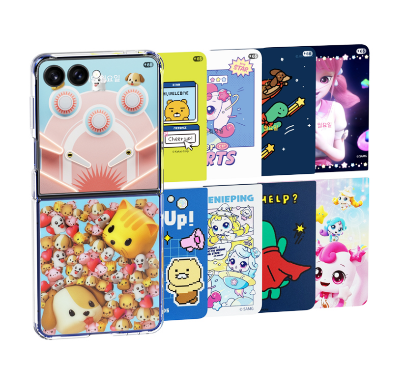 SAMSUNG x Catch Teenieping Galaxy Z Flip7 Flipsuit Case &Card