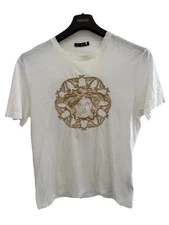 Versace Men White T-Shirt size Medium 