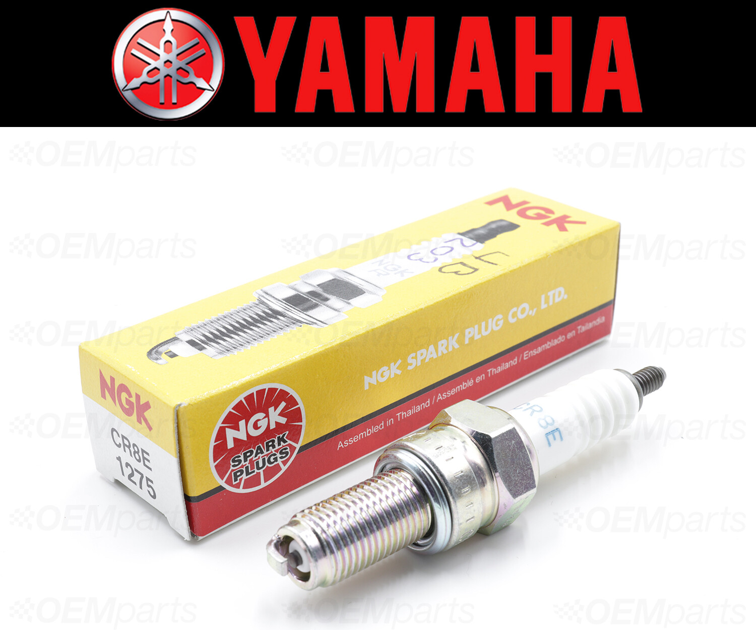 1x NGK CR8E Spark Plug Yamaha See Fitment Chart #NGK-CR8E-00-00