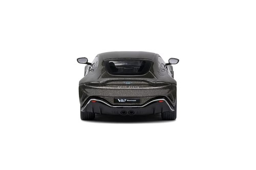 1/43 Aston Martin V12 Vantage 2023 Cumberland Gris Diecast Modelo Solido S4314102 - Imagen 3 de 11