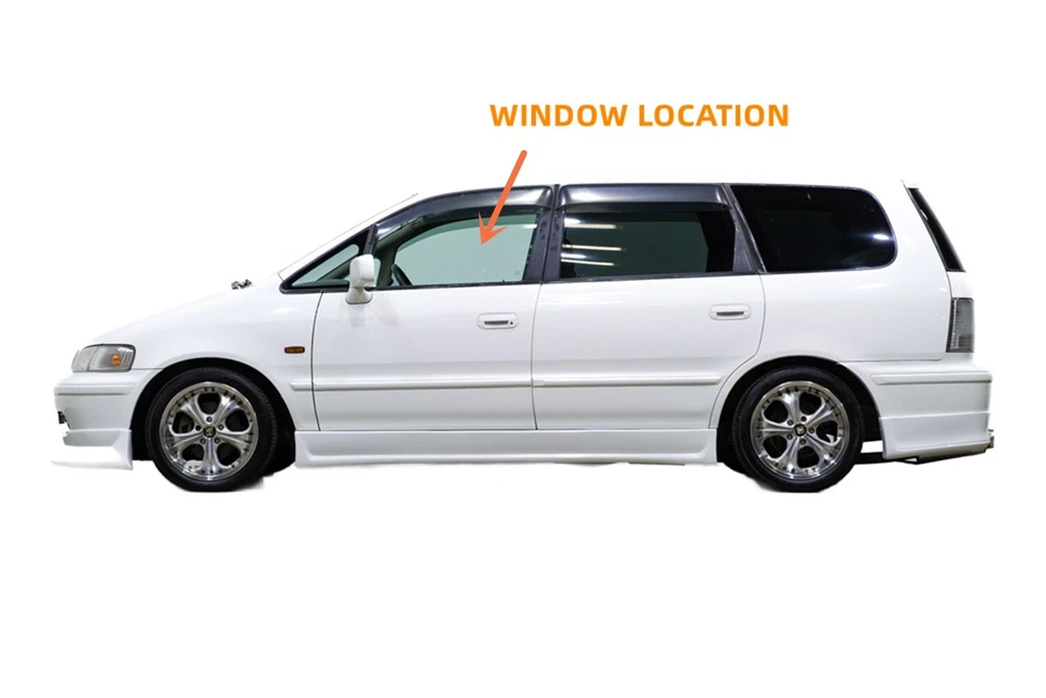 Driver/Left Front Door Window Glass For 95-98 Honda Odyssey/96-99 Isuzu Oasis — 第 2/3 张图片