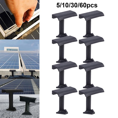 1-60Pcs Solar Panel Water Drainage Clips PV Module Cleaning Clip For Water Drain