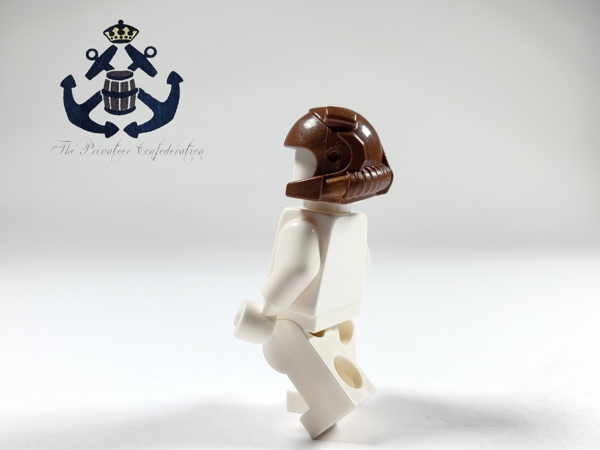 LEGO 1990s Rock Raiders Minifigure Brown Headgear Helmet Axel