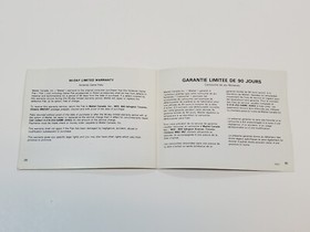 Star Tropics StarTropics Authentic Original NES Nintendo Manual Only *