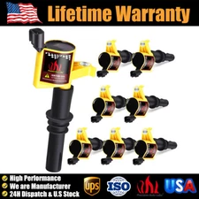 8 Pack Ignition Coils For Ford F-150 XLT XL Lariat FX4 2004-2008 TRITON V8 5.4L