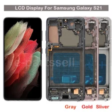 For Samsung Galaxy S21 5G SM-G991U LCD/OLED Display Screen Replacement Sliver