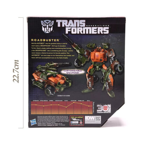 Hasbro Transformers Generations IDW 30th Anniversary Roadbuster Robots Gift Toys - Picture 3 of 4