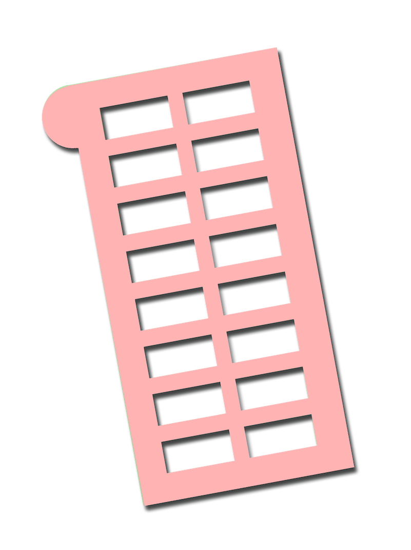 Makeup Swatches Stencils Printable