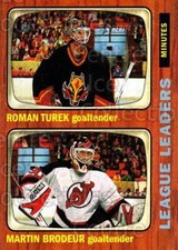 2002-03 Topps Heritage #115 Roman Turek, Martin Brodeur