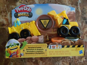 play doh construction truck