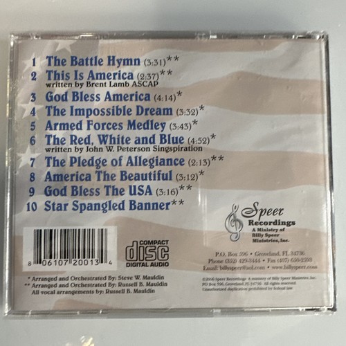 Esto Es América De Billy Speer (CD, 2013) - Imagen 2 de 2