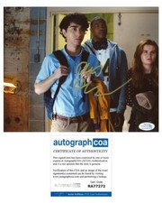 Alex Wolff "Jumanji" AUTOGRAPH Signed 8x10 Photo B ACOA