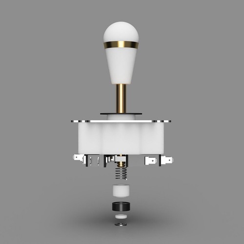 ASI Arcade Stick Indonesia Black Bearing (Stainless + POM) for Golden Lever - Picture 2 of 7