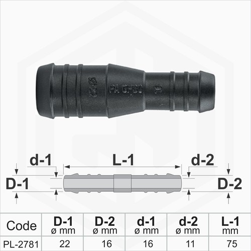 Hose Pipe Connector STRAIGHT REDUCING fitting plastic barbed Fuel Water Vacuum - Picture 43 of 50